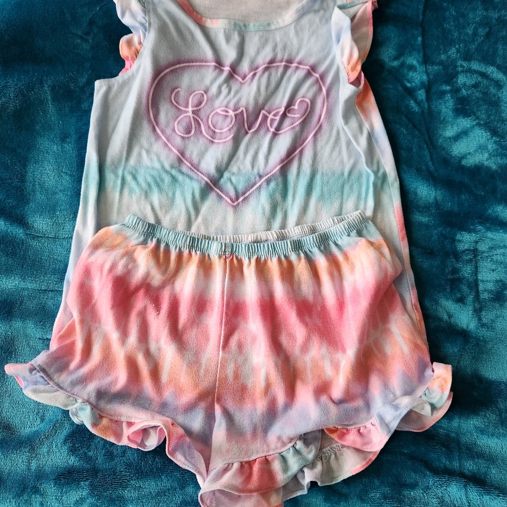 Girls Pajamas short set